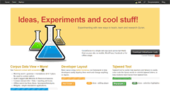Desktop Screenshot of labs.globalquran.com